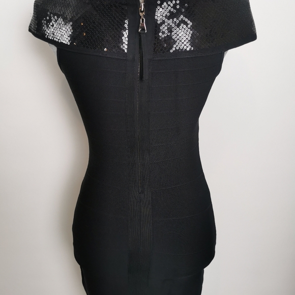 MEDIUM GUESS, Bodycon, Little Black Dress EUC - Picture 5 of 6
